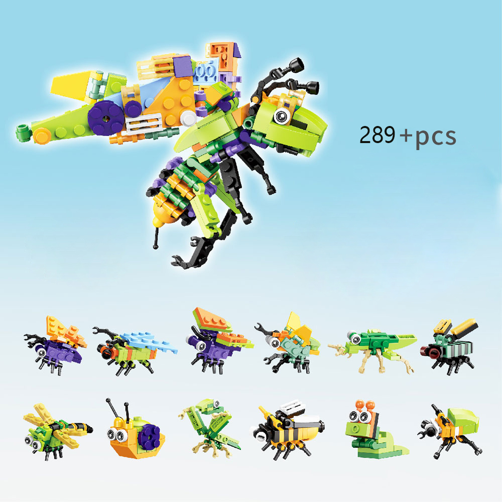 12-in-1 Animal Building Block  - Kids Toys Elephant 评论和价格