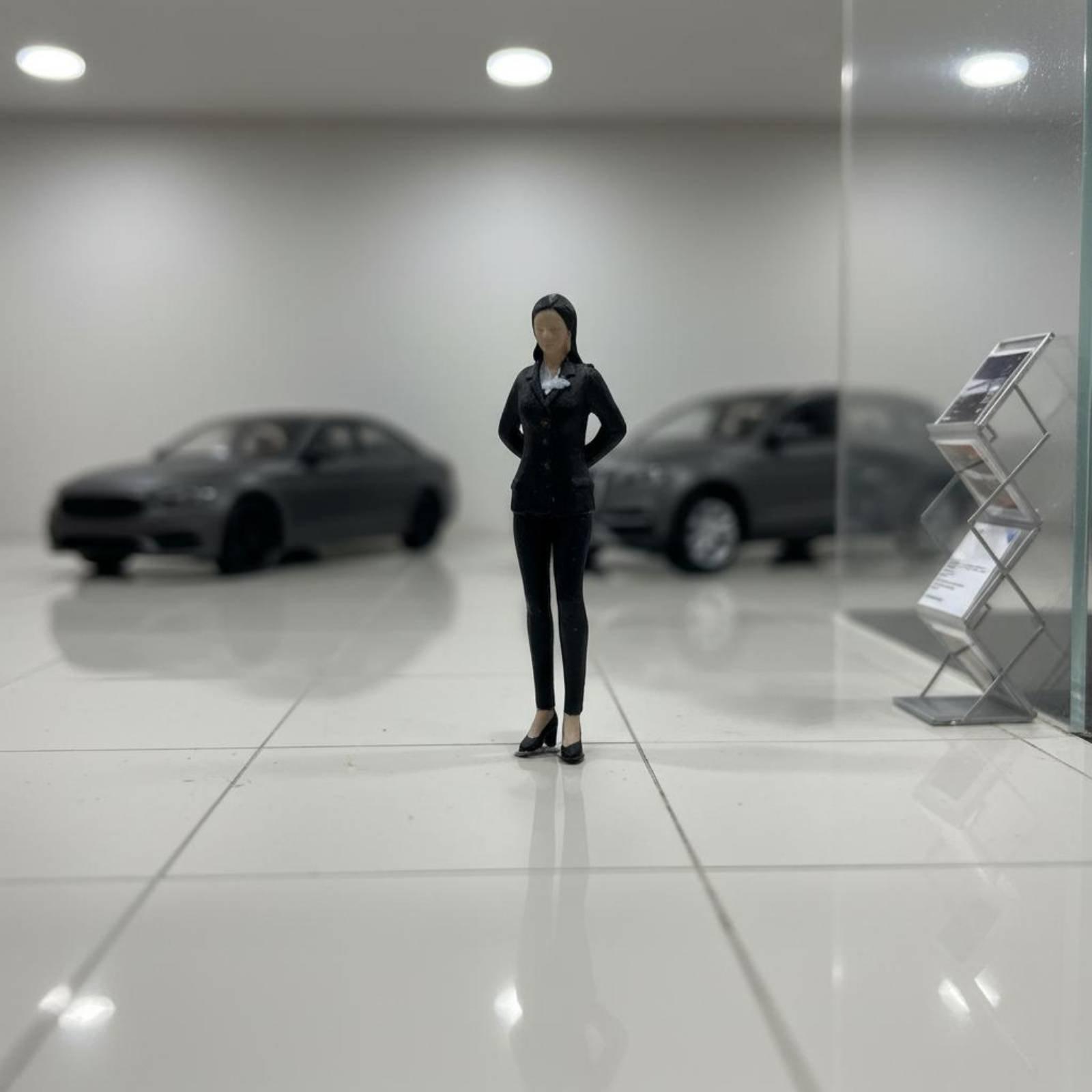 1/64 Scale Salesperson Figurin - Kids Toys Shop 评论和价格
