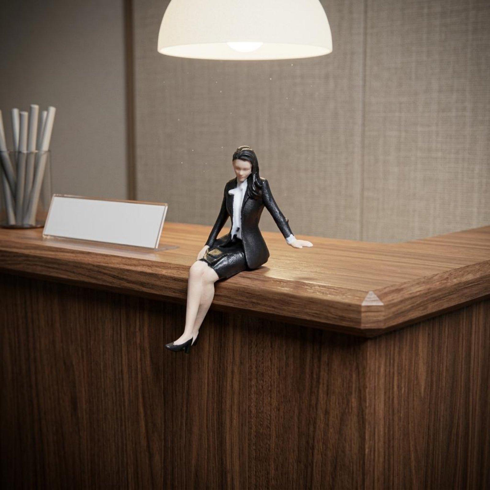 1/64 Scale Salesperson Figurin - Kids Toys Shop 评论和价格