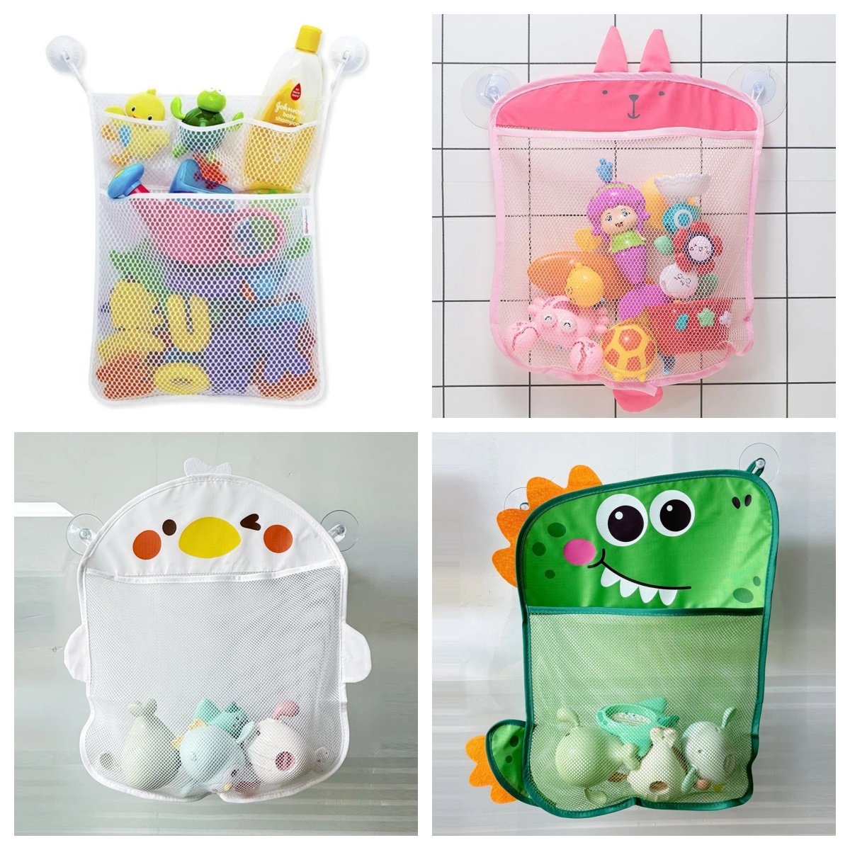 Baby Bathroom Mesh Bag Cartoon - Kids Toys Clearance 评论和价格