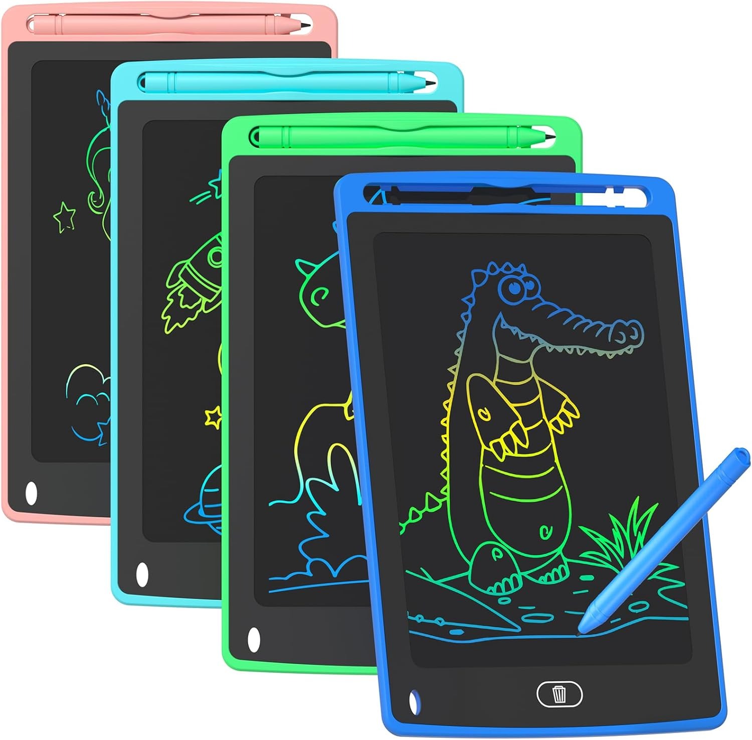 Pack LCD Writing Tablet for Ki - Kids Toys Learning 评论和价格