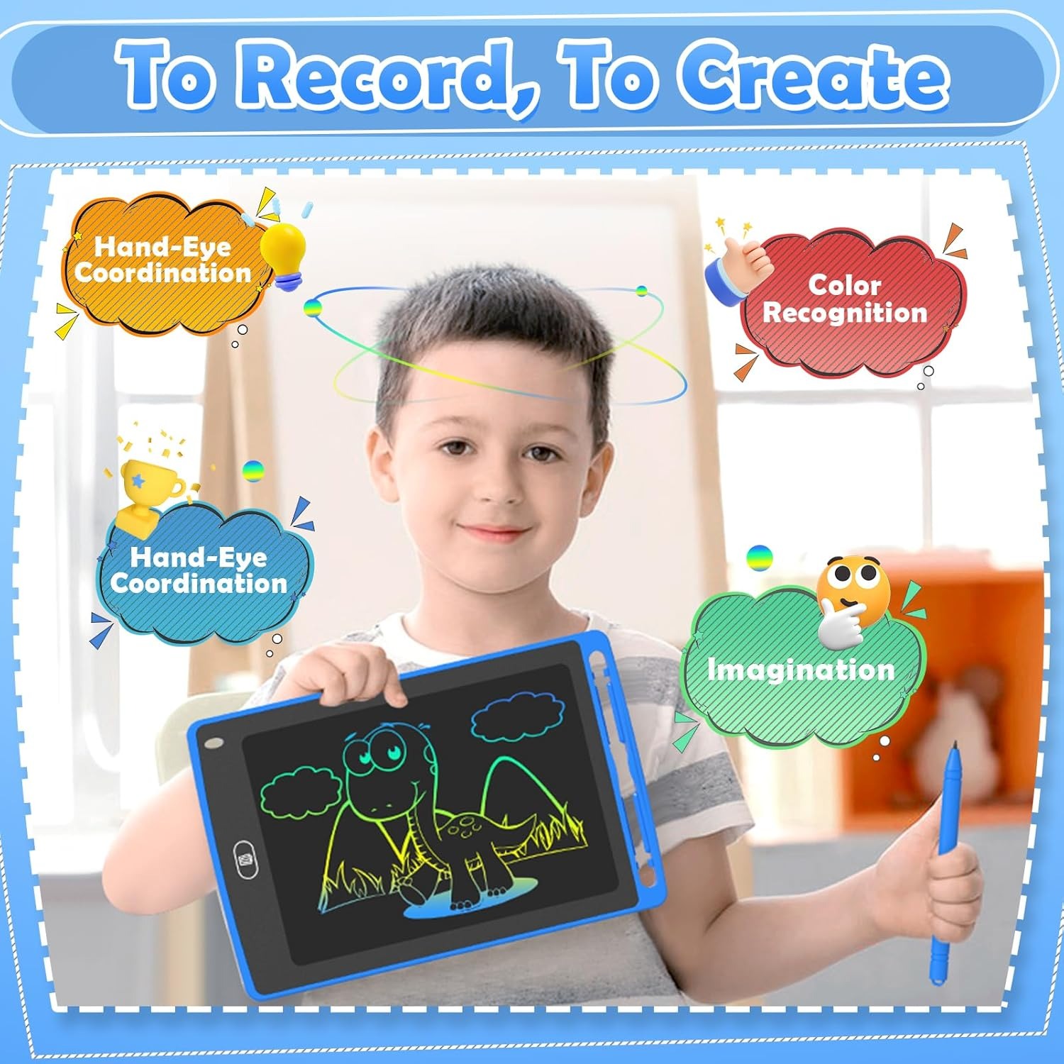 Pack LCD Writing Tablet for Ki - Kids Toys Learning 评论和价格
