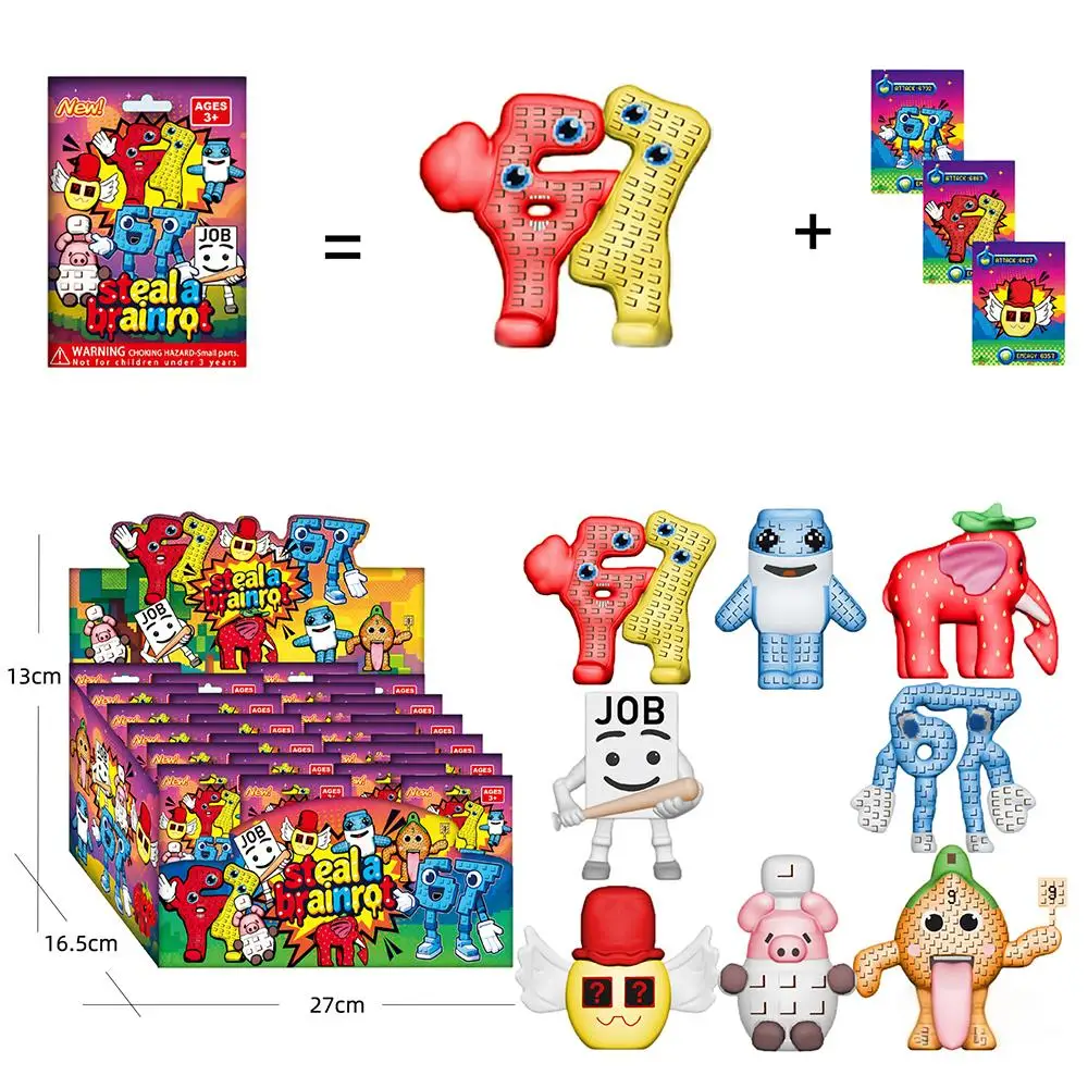 Steal A Brainrot Blind Box Act - Kids Toys Elephant 评论和价格