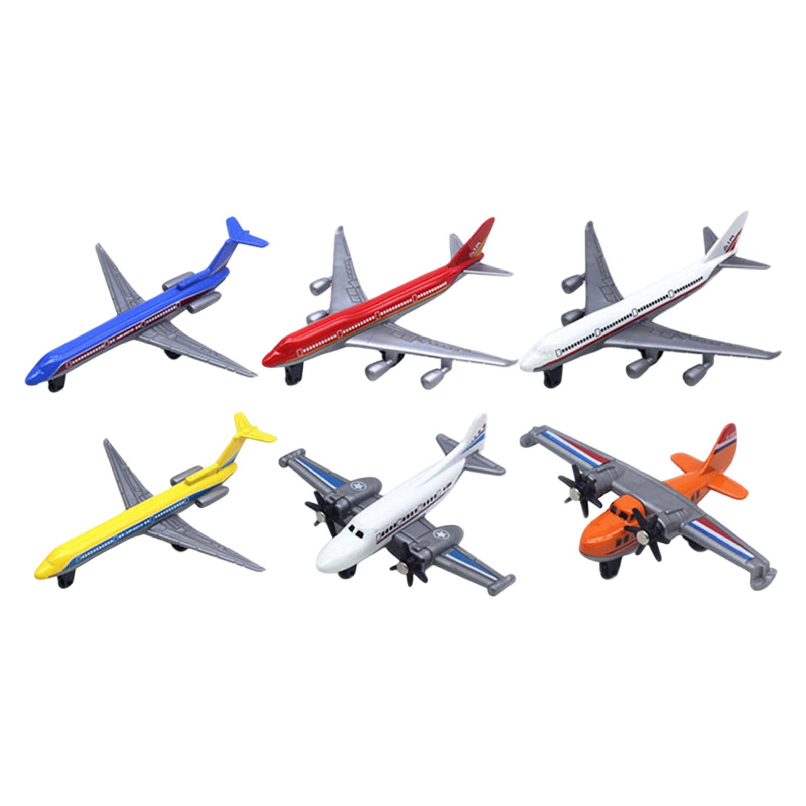6Pcs Alloy Metal Aircraft Mode - Kids Toys Shop 评论和价格
