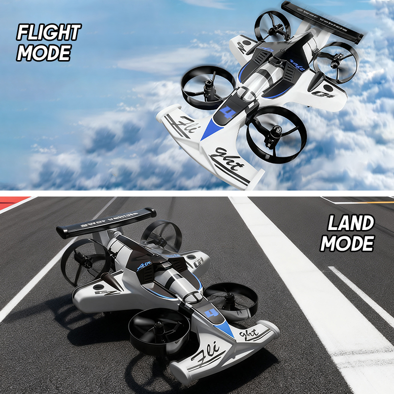 2in1 Mini Drone Air-Ground Fly - Kids Toys Electric Car 评论和价格