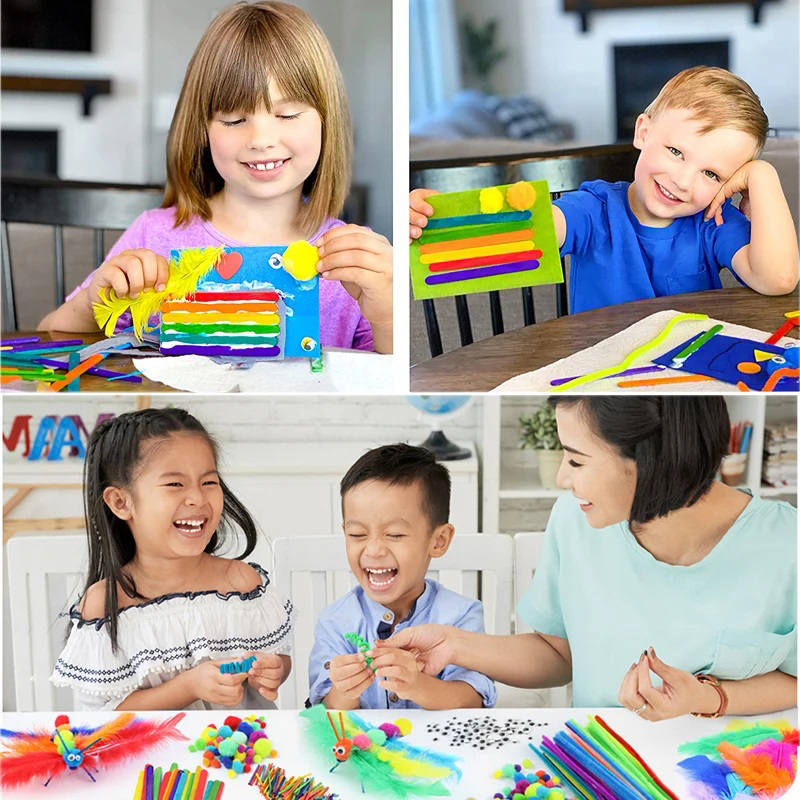 1000pcs Kids Crafts Art Suppli - Kid Toys And Craft 评论和价格