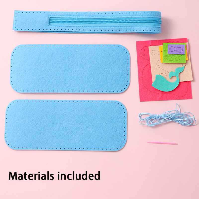 DIY Sewing Stationery Bag Non- - Kid Toys And Craft 评论和价格