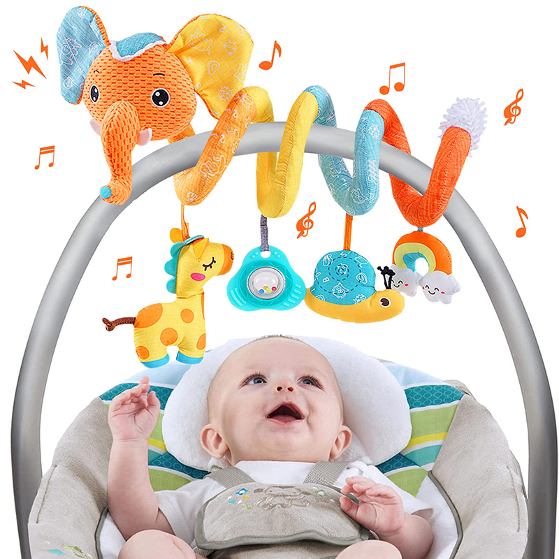 Car Seat Toys Infant Color Ele - Kids Toys Elephant 评论和价格