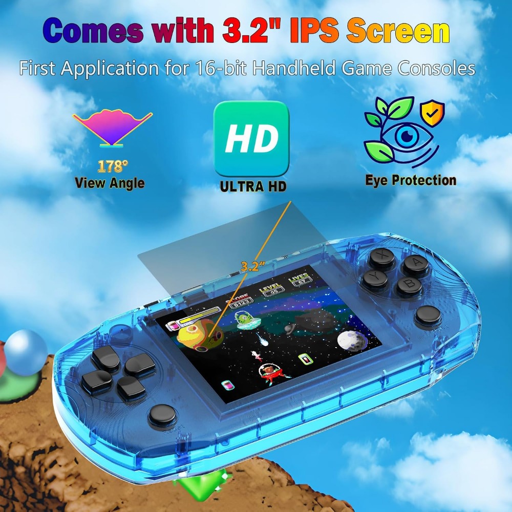 Retro Handheld Game Console fo - Kids Xbox Toys 评论和价格