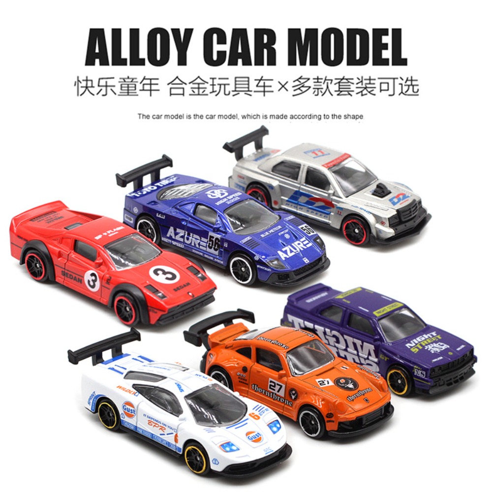 6Pcs Alloy Retro Racing Car Se - Kids Toys Amazon 评论和价格